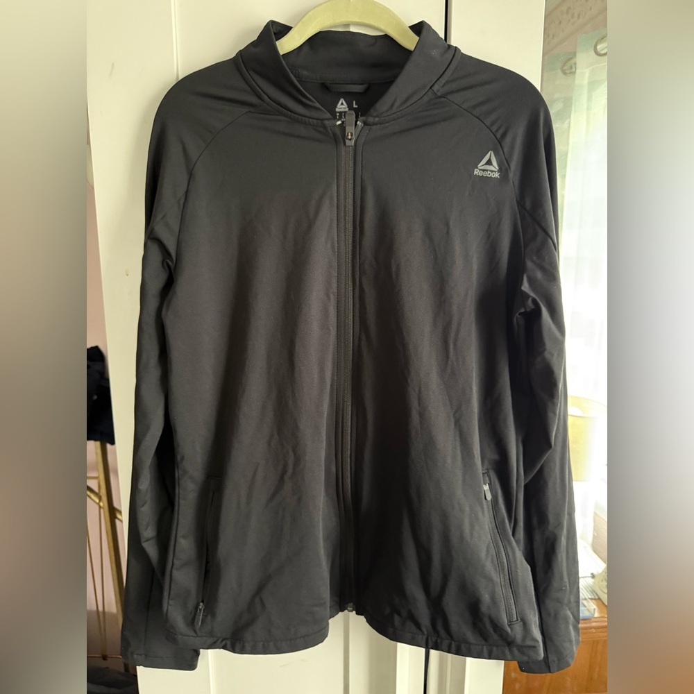 Reebok Black Zip Up